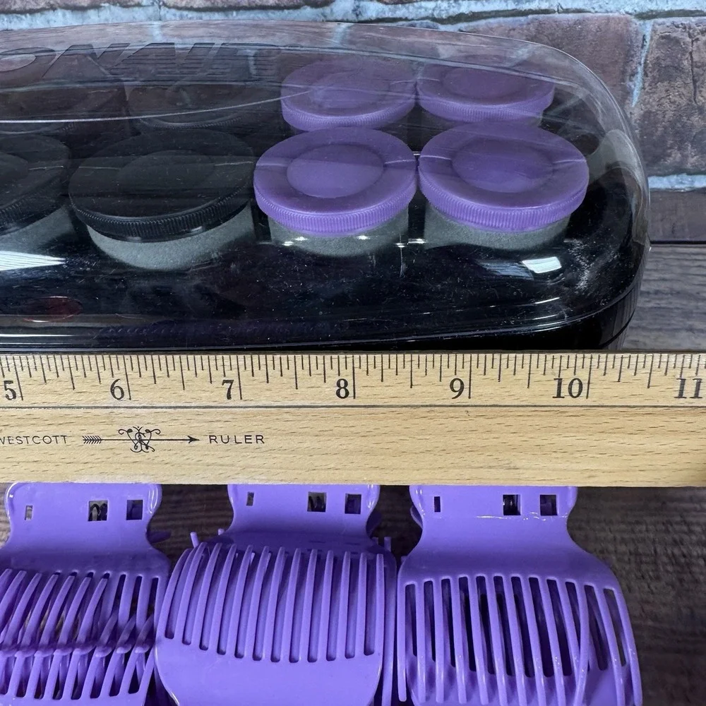 Conair CHV14JXR Extreme Heat Jumbo and Super Jumbo Rollers w/ Clips - Open Box